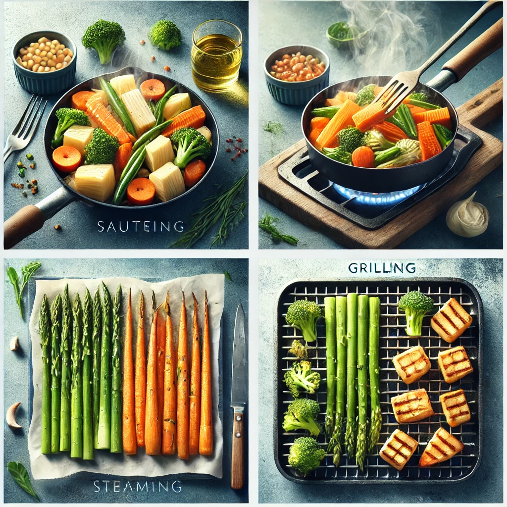 Various ways to cook frozen vegetables