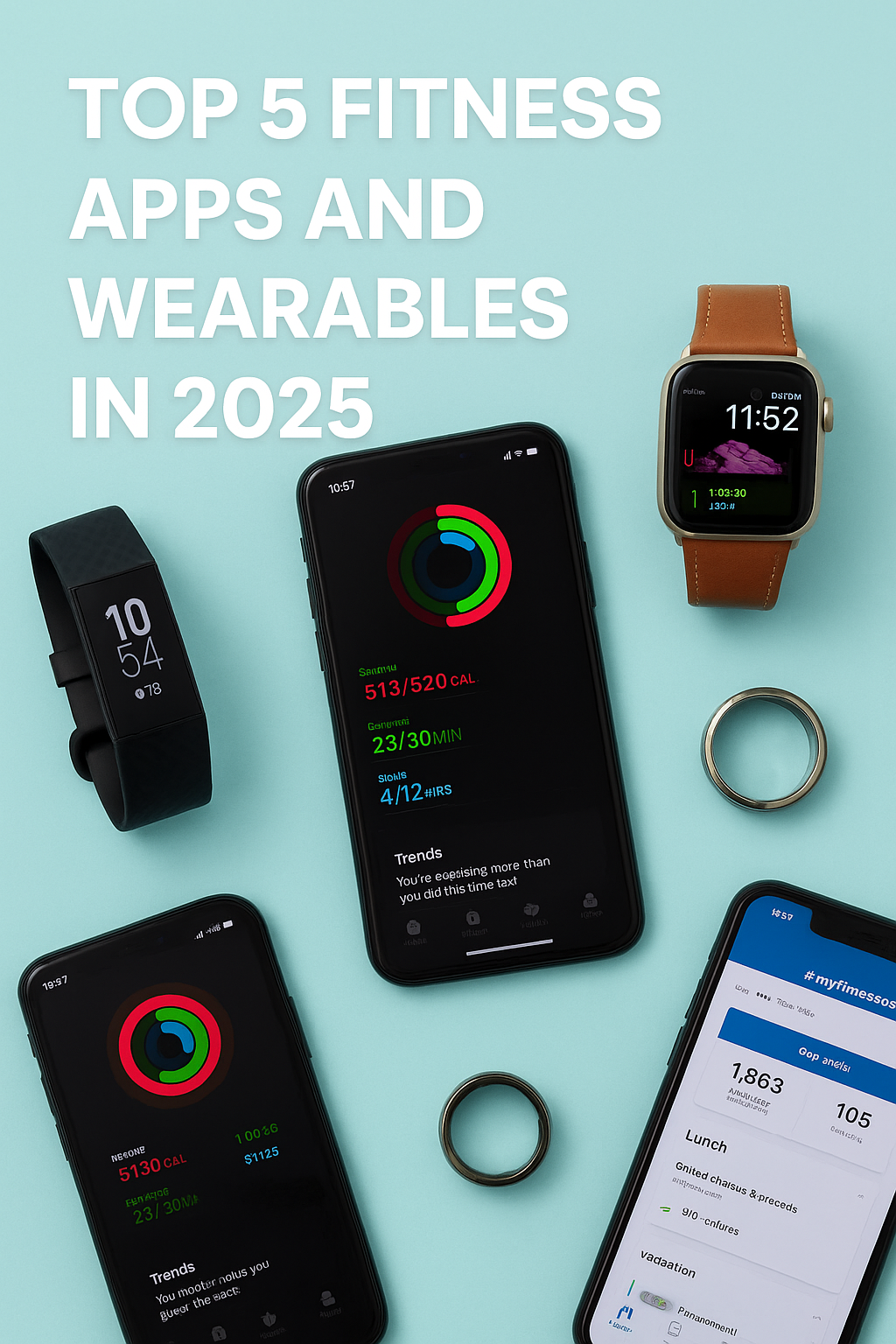 Top 5 Fitness Apps and Wearables to Transform Your Health in 2025